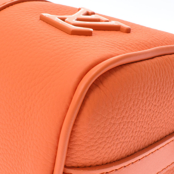 Louis Vuitton Keepall XS Aerogram Leather 2way Volcano Orange Leather Handbag - Picture 7 of 12